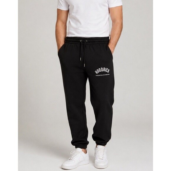Hoodrich Other - Hoodrich Chromatic Jogger Black Mens Size Small Sweatpants Heavy Duty Thick